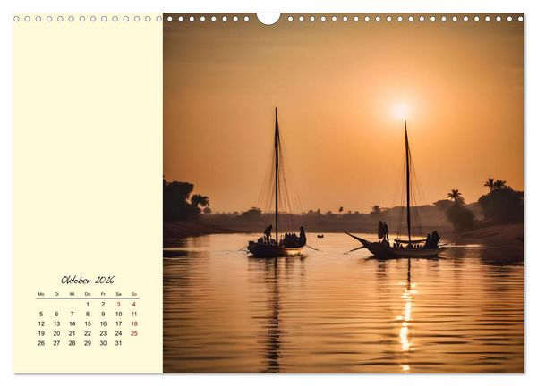 Produktbild: Momente in &Auml;gypten (Wandkalender 2026 DIN A3 quer), CALVENDO Monatskalender