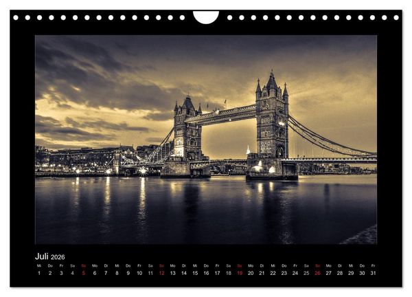 Produktbild: London-Bilder (Wandkalender 2026 DIN A4 quer), CALVENDO Monatskalender