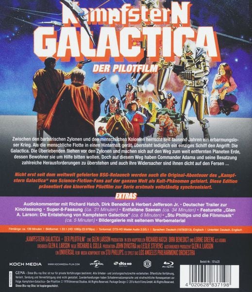 Produktbild: Kampfstern Galactica - Der Pilotfilm