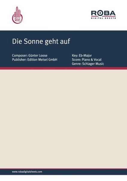 Produktbild: Die Sonne geht auf