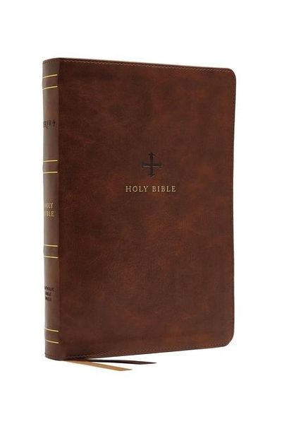 Produktbild: NRSV, Catholic Bible, Thinline Edition, Leathersoft, Brown, Comfort Print