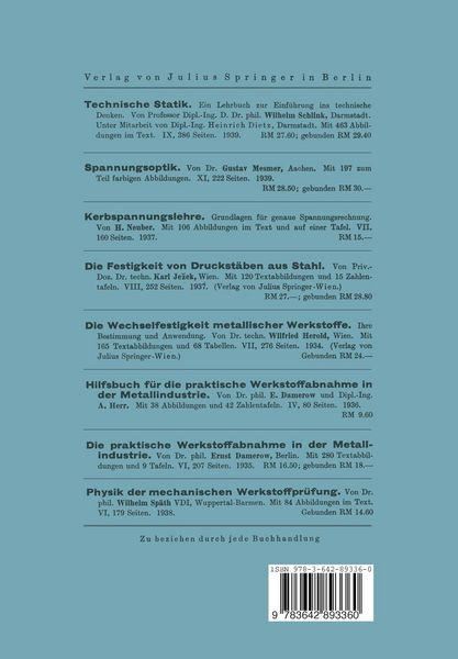 Produktbild: Dehnungsmessungen und ihre Auswertung