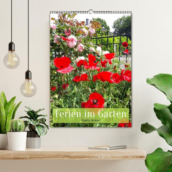 Produktbild: Ferien im Garten (Wandkalender 2026 DIN A2 hoch), CALVENDO Monatskalender