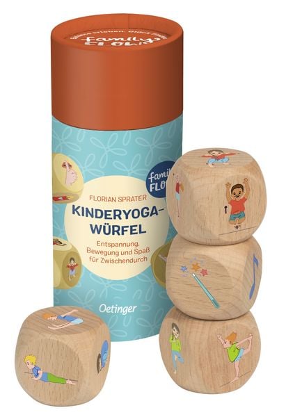 Produktbild: FamilyFlow. Kinderyoga-W&uuml;rfel