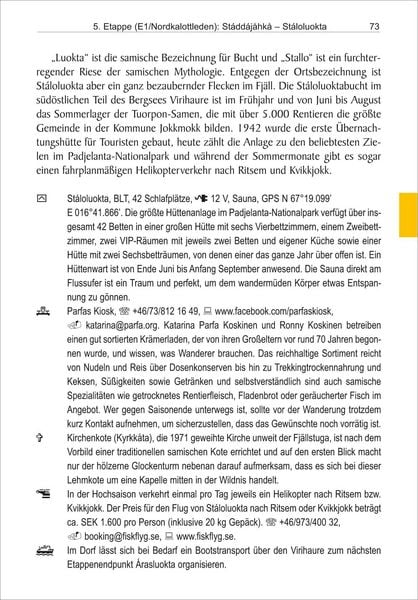 Produktbild: Nordkalottleden &uuml;ber den E1 von Kvikkjokk/Sulitjelma nach Kautokeino