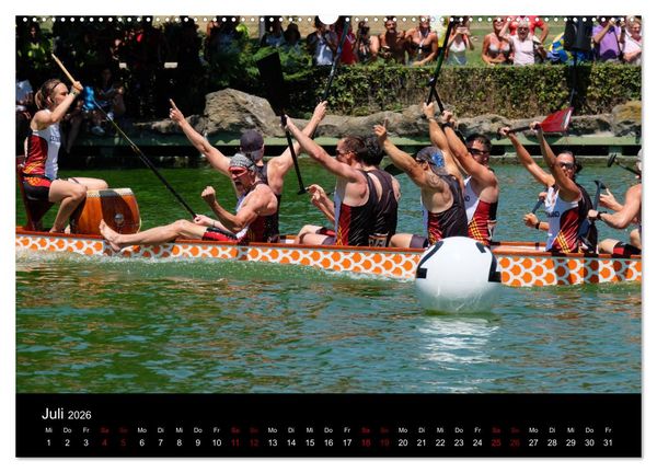 Produktbild: Drachenboot - MissionRome (Wandkalender 2026 DIN A2 quer), CALVENDO Monatskalender