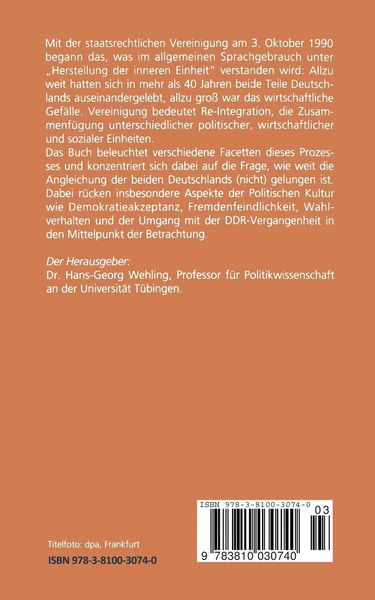 Produktbild: Deutschland Ost &mdash; Deutschland West