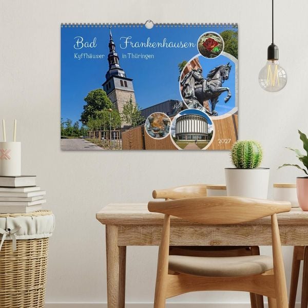 Produktbild: Bad Frankenhausen - Kyffh&auml;user in Th&uuml;ringen (Wandkalender 2027 DIN A3 quer), CALVENDO Monatskalender