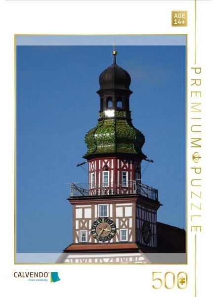 CALVENDO Puzzle Kirchheim unter Teck, Rathaus | 500 Teile Lege-Größe 48 × 36 cm Foto-Puzzle für Erwachsene