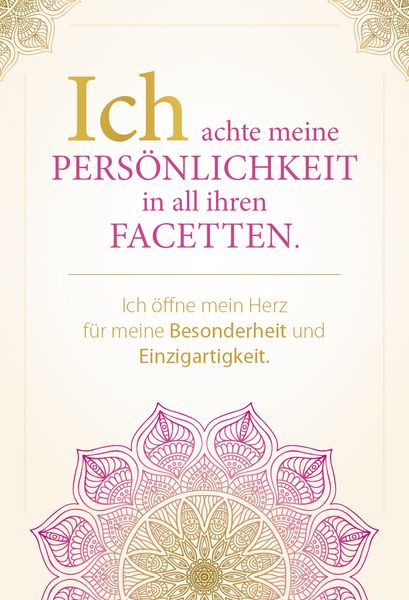 Produktbild: Sei du selbst, und lebe deine ganze Kraft - Meditationskarten f&uuml;r ein selbstbestimmtes Leben in Freiheit und Liebe