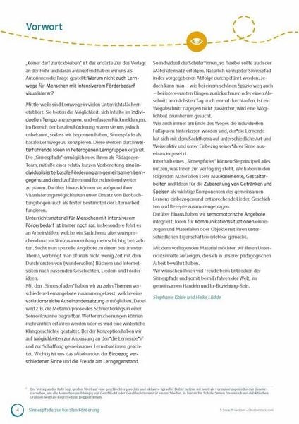 Produktbild: Sinnespfade zur basalen F&ouml;rderung