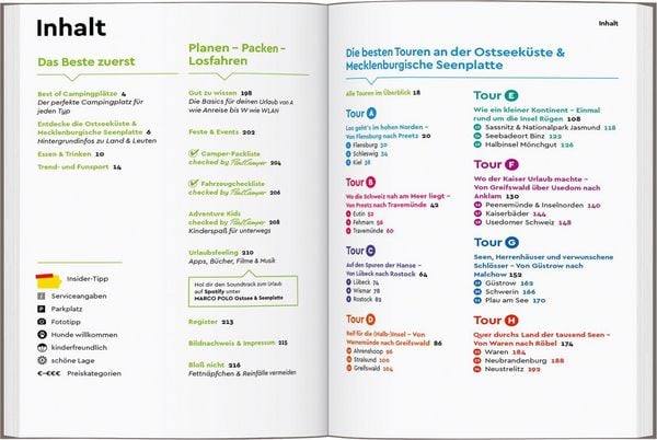 Produktbild: MARCO POLO Camper Guide Ostseek&uuml;ste & Mecklenburgische Seenplatte
