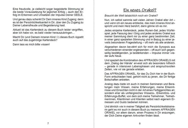 Produktbild: Das Affragen Orakel Buch
