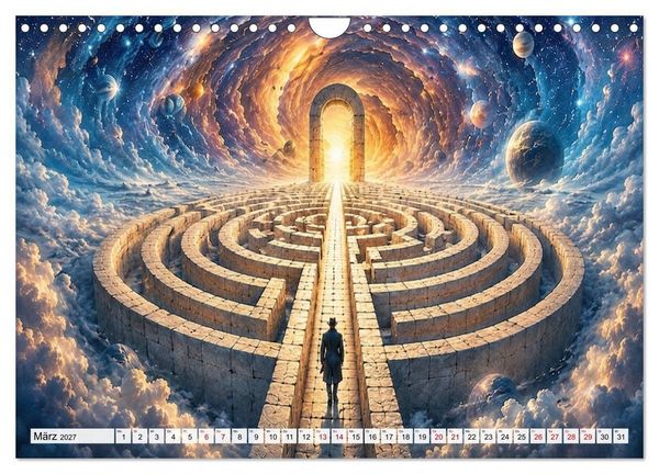Produktbild: Zwischen Ausgang und Unendlichkeit (Wandkalender 2027 DIN A4 quer), CALVENDO Monatskalender