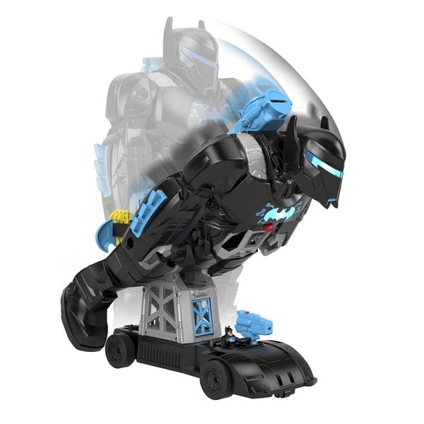 Produktbild: Imaginext DC Super Friends Bat-Bot, Batman Spielzeug (transformierend)