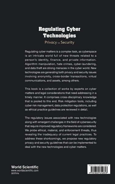 Produktbild: Regulating Cyber Technologies