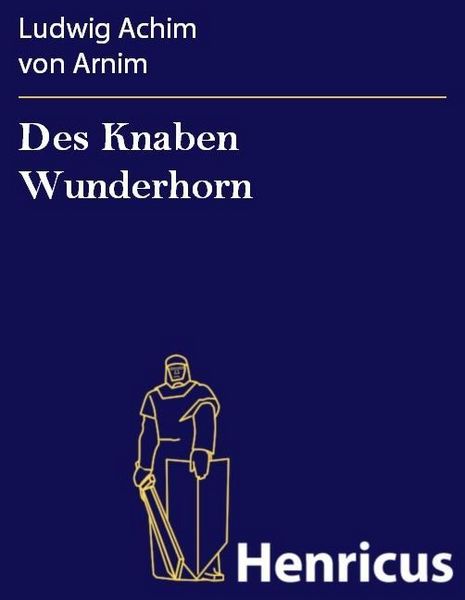 Produktbild: Des Knaben Wunderhorn