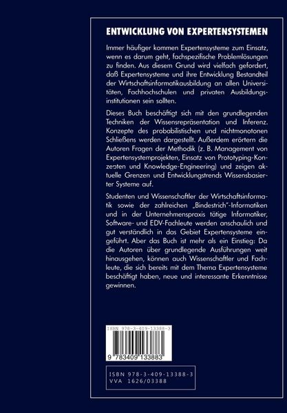 Produktbild: Entwicklung von Expertensystemen