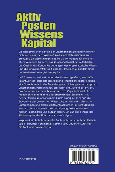 Produktbild: Aktivposten Wissenskapital