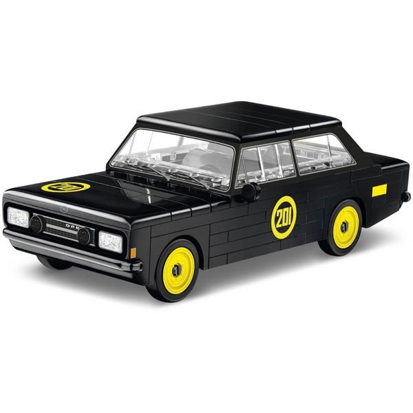 Produktbild: COBI Youngtimer 24597 - Opel Rekord C-Schwarze Witwe, Bausatz, 1:35, 138 Bauteile