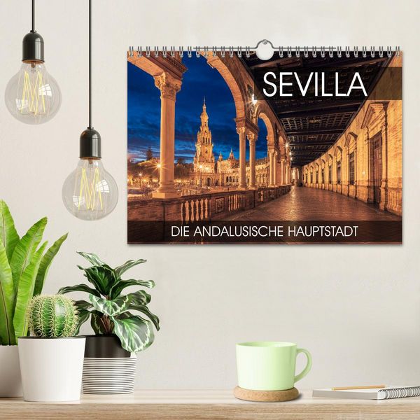 Produktbild: Sevilla - die andalusische Hauptstadt (Wandkalender 2026 DIN A4 quer), CALVENDO Monatskalender