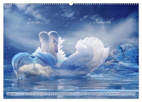 Produktbild: Alles hat seine Zeit - Mach Deine kleine Welt perfekt (hochwertiger Premium Wandkalender 2027 DIN A2 quer), Kunstdruck in Hochglanz