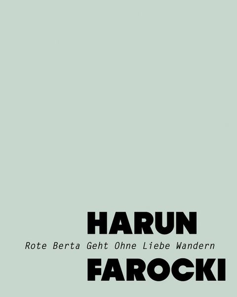 Produktbild: Harun Farocki