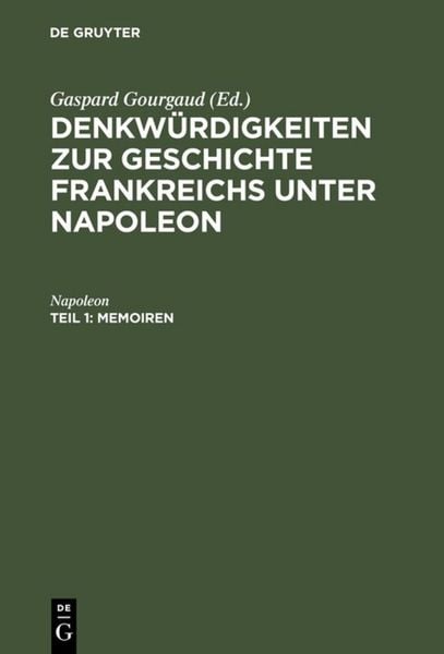 Produktbild: Memoiren