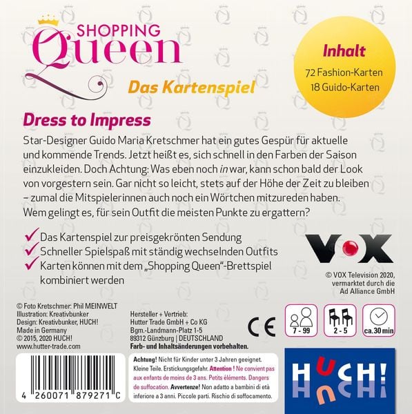 Produktbild: Shopping Queen - Das Kartenspiel
