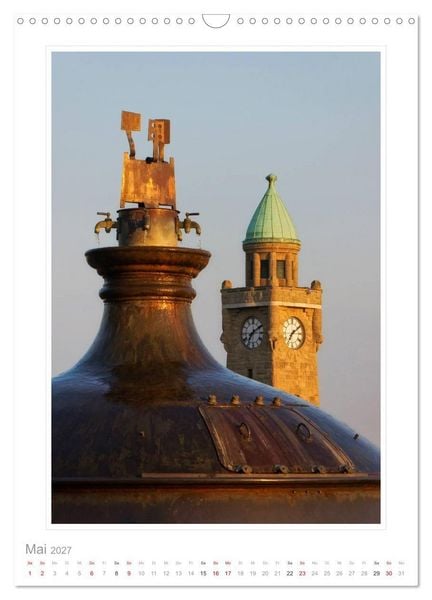 Produktbild: Hamburg - Impressionen einer Stadt (Wandkalender 2027 DIN A3 hoch), CALVENDO Monatskalender
