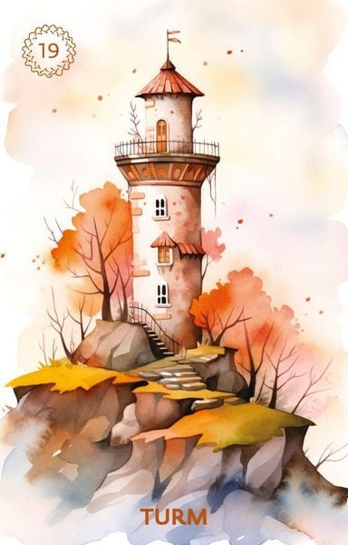 Produktbild: Autumn&acute;s Embrace Lenormand DE - 38 Lenormand-Karten und Booklet