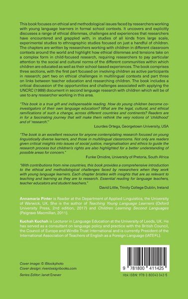 Produktbild: Ethical and Methodological Issues in Researching Young Language Learners in School Contexts