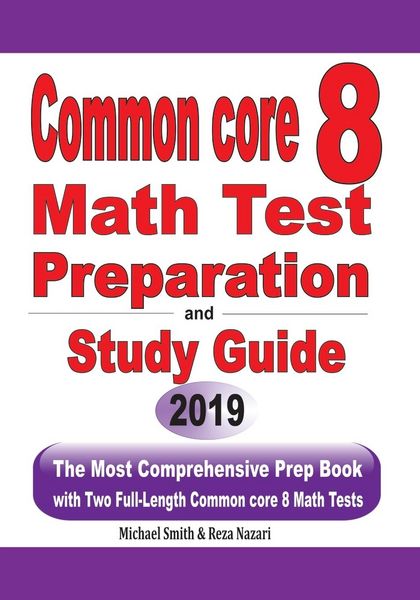 Produktbild: Common Core 8 Math Test Preparation and Study Guide