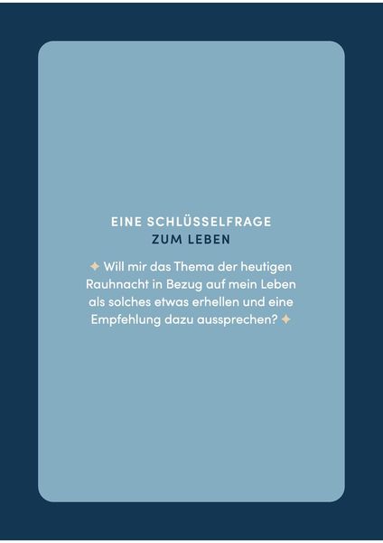 Produktbild: Rauhn&auml;chte - 12 Tage nur f&uuml;r dich - Das Kartenset