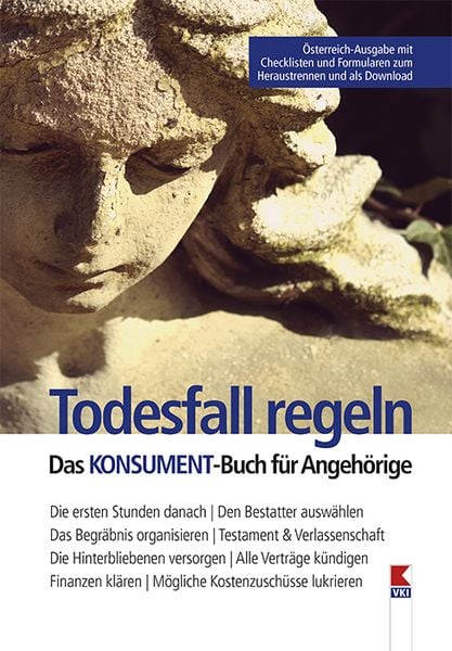 Produktbild: Todesfall regeln. Das KONSUMENT-Buch f&uuml;r Angeh&ouml;rige