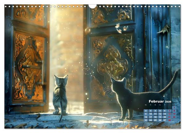 Produktbild: T&uuml;ren, die Geschichten erz&auml;hlen (Wandkalender 2026 DIN A3 quer), CALVENDO Monatskalender