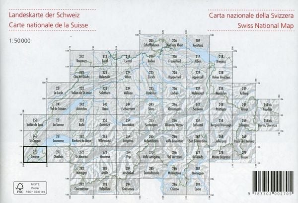 Produktbild: Swisstopo Geneve