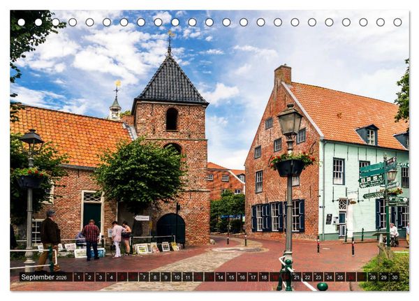 Produktbild: KRUMMH&Ouml;RN Achtzehn Warfend&ouml;rfer plus ein Fischerdorf (Tischkalender 2026 DIN A5 quer), CALVENDO Monatskalender