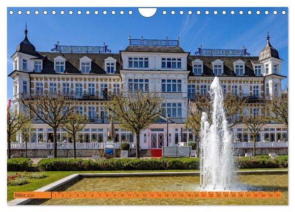 Produktbild: Mein Kaiserbad Ahlbeck (Wandkalender 2026 DIN A4 quer), CALVENDO Monatskalender
