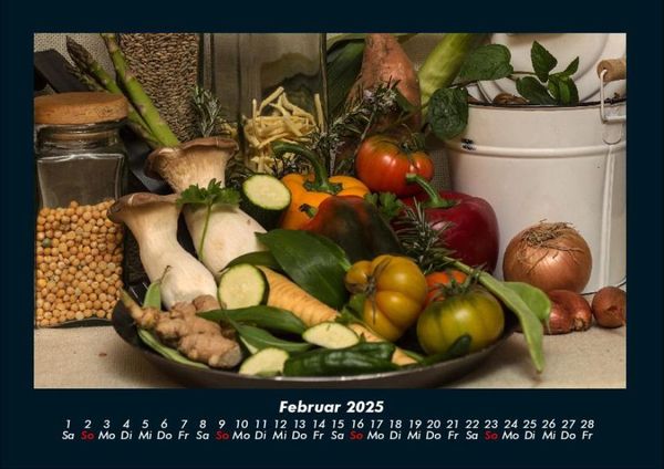Produktbild: Gem&uuml;sekalender 2025 Fotokalender DIN A4