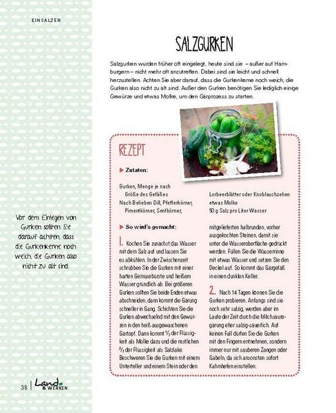 Produktbild: L&auml;ndliche Vorratshaltung: D&ouml;rren, Saften, Einmachen, Lagern