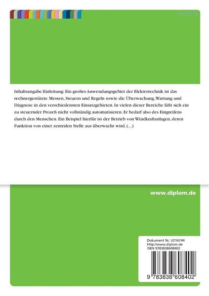 Produktbild: Entwicklung eines Ger&auml;tes zur Fernwartung von Systemen unter Verwendung eines Mikrocontrollers, Modemchipsatzes und Multitasking-Betriebssytemes