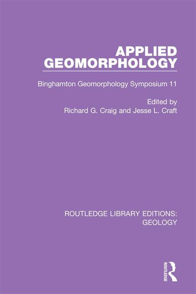 Produktbild: Applied Geomorphology