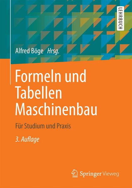 Produktbild: Formeln und Tabellen Maschinenbau
