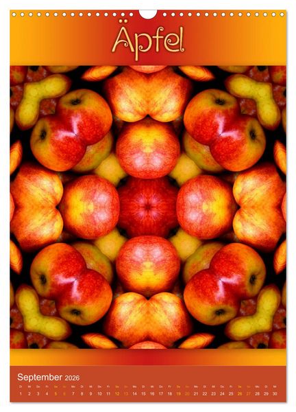 Produktbild: Kulinarische Mandalas (Wandkalender 2026 DIN A3 hoch), CALVENDO Monatskalender