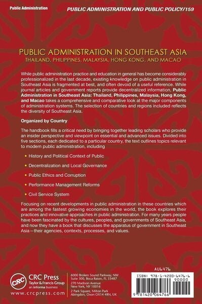 Produktbild: Public Administration in Southeast Asia