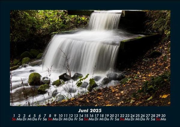 Produktbild: Wasserf&auml;lle 2025 Fotokalender DIN A5