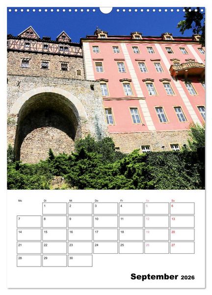 Produktbild: Schloss F&uuml;rstenstein in Polen - ein Reiseplaner (Wandkalender 2026 DIN A3 hoch), CALVENDO Monatskalender