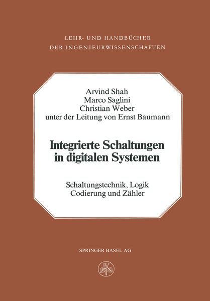 Produktbild: Integrierte Schaltungen in digitalen Systemen