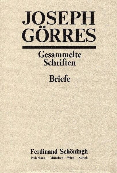 Produktbild: Briefe der M&uuml;nchener Zeit